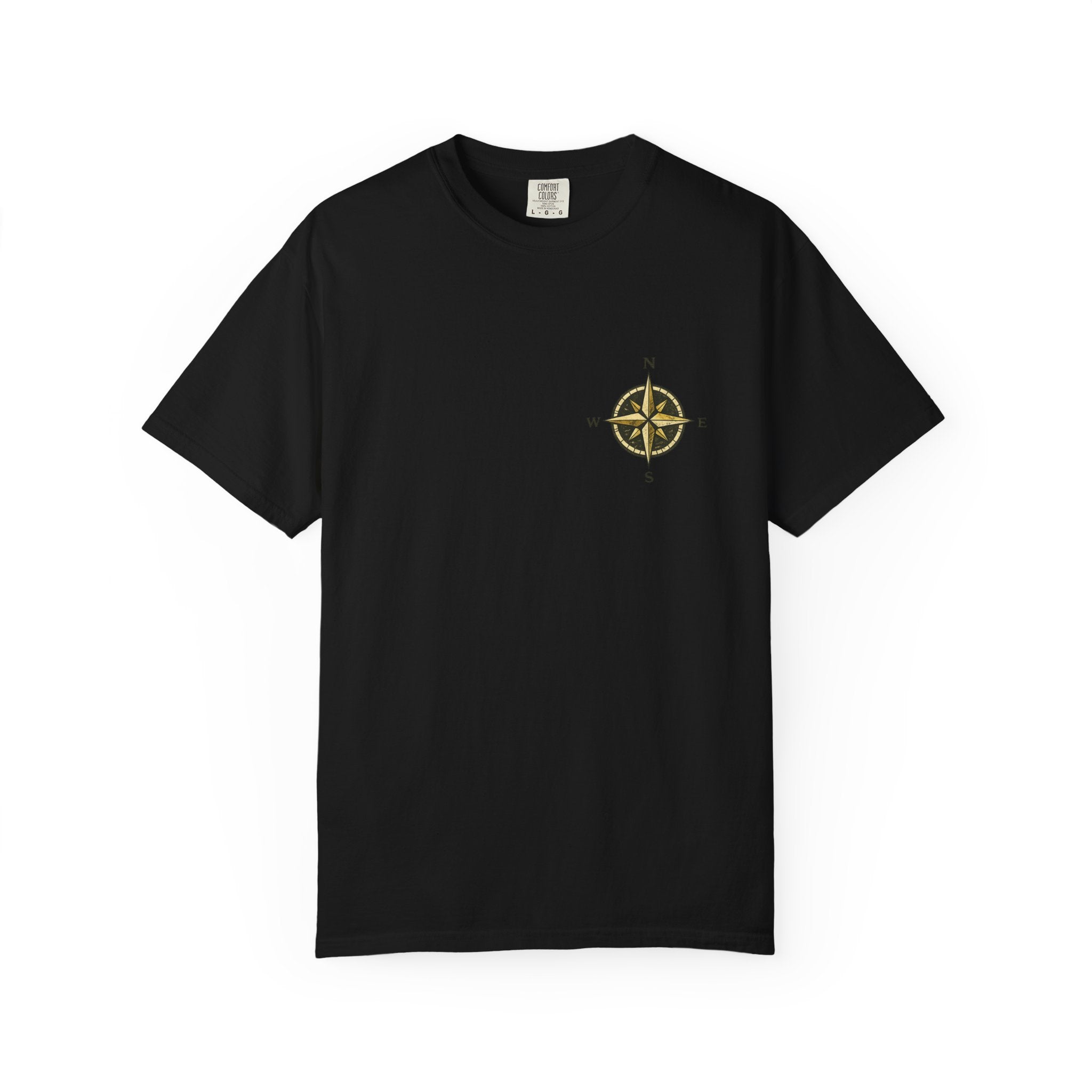 Go Far. Stay Wild.™ | Vintage Compass Comfort Colors® Tee