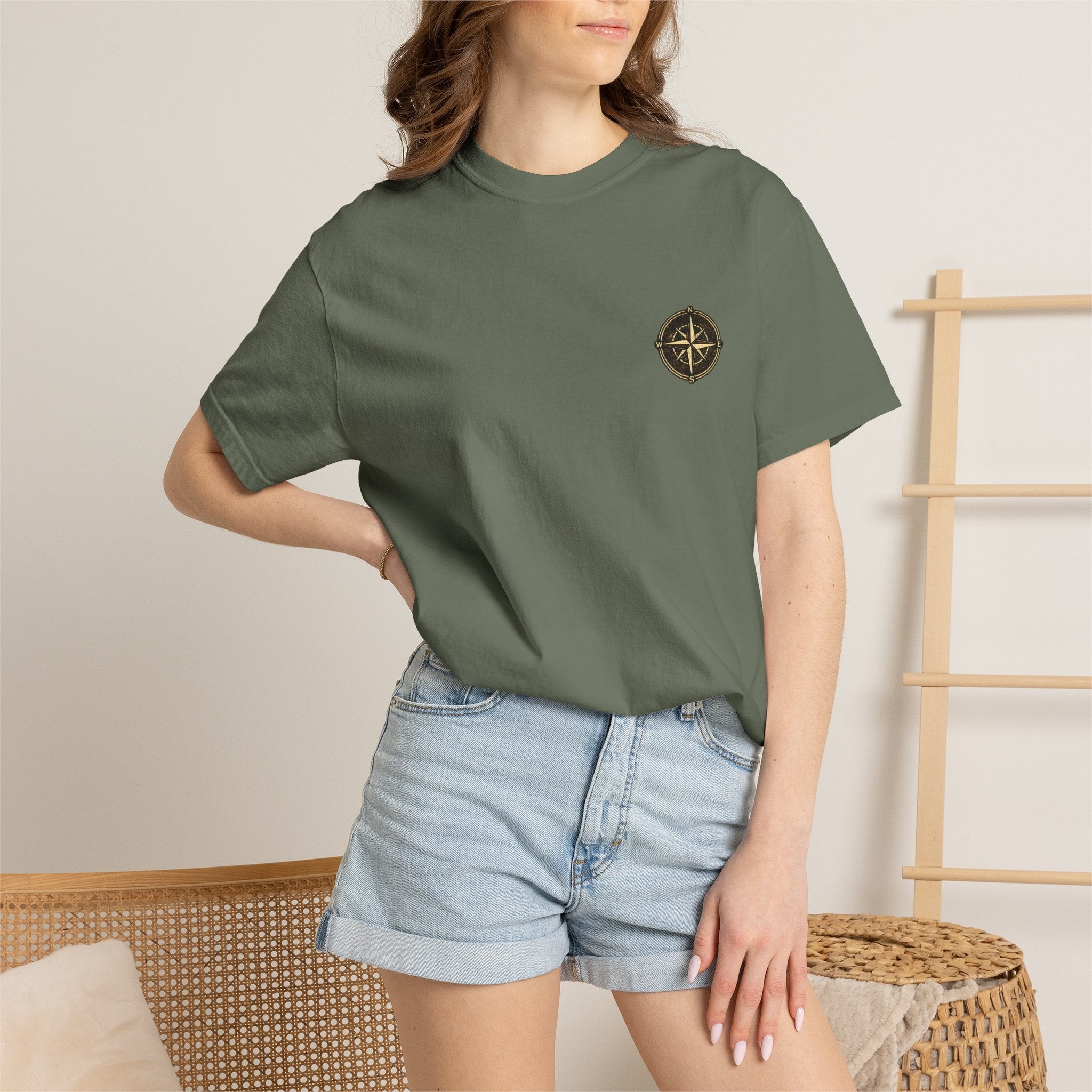 Wander More.™ | Vintage Forest Comfort Colors® Tee