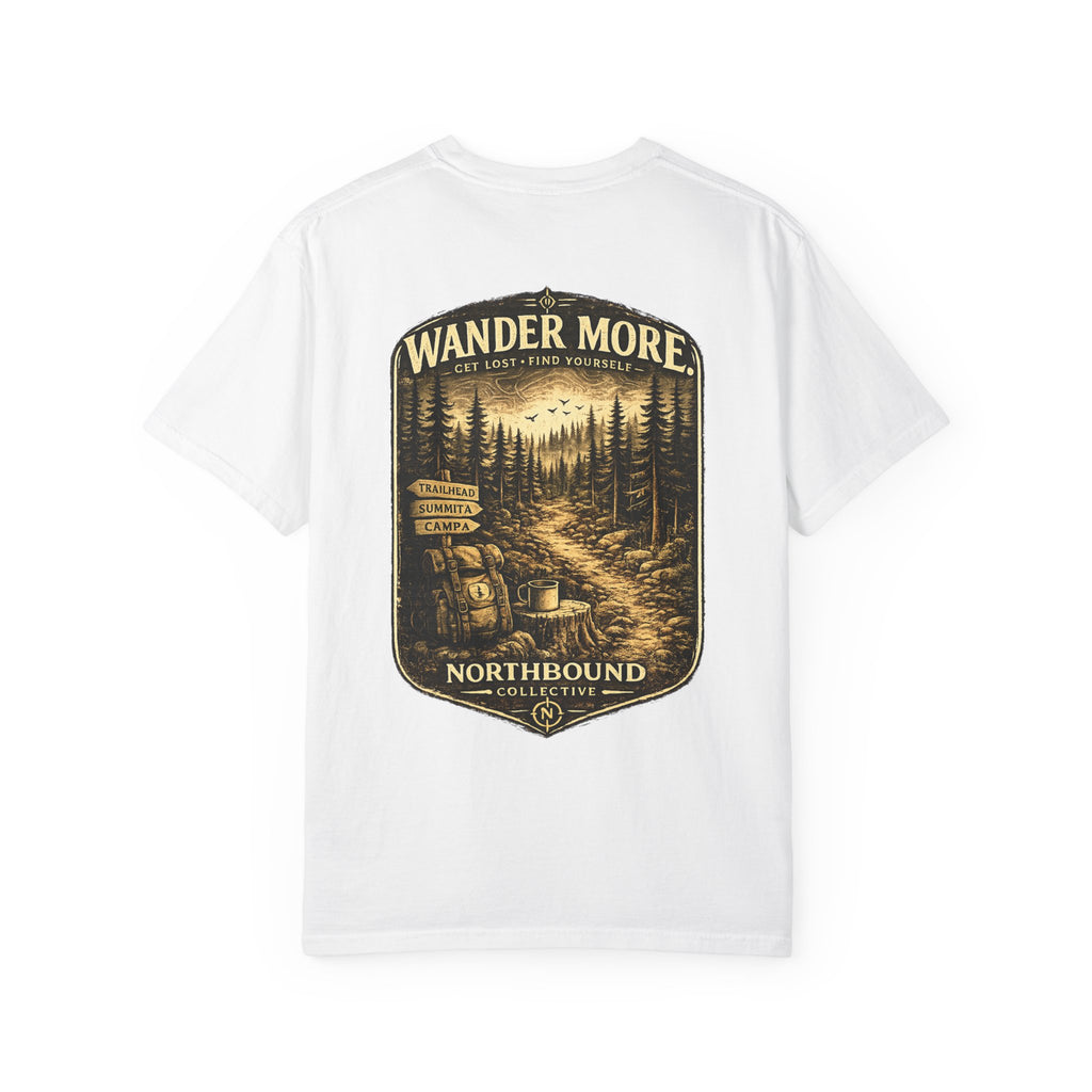 Wander More.™ | Vintage Forest Comfort Colors® Tee