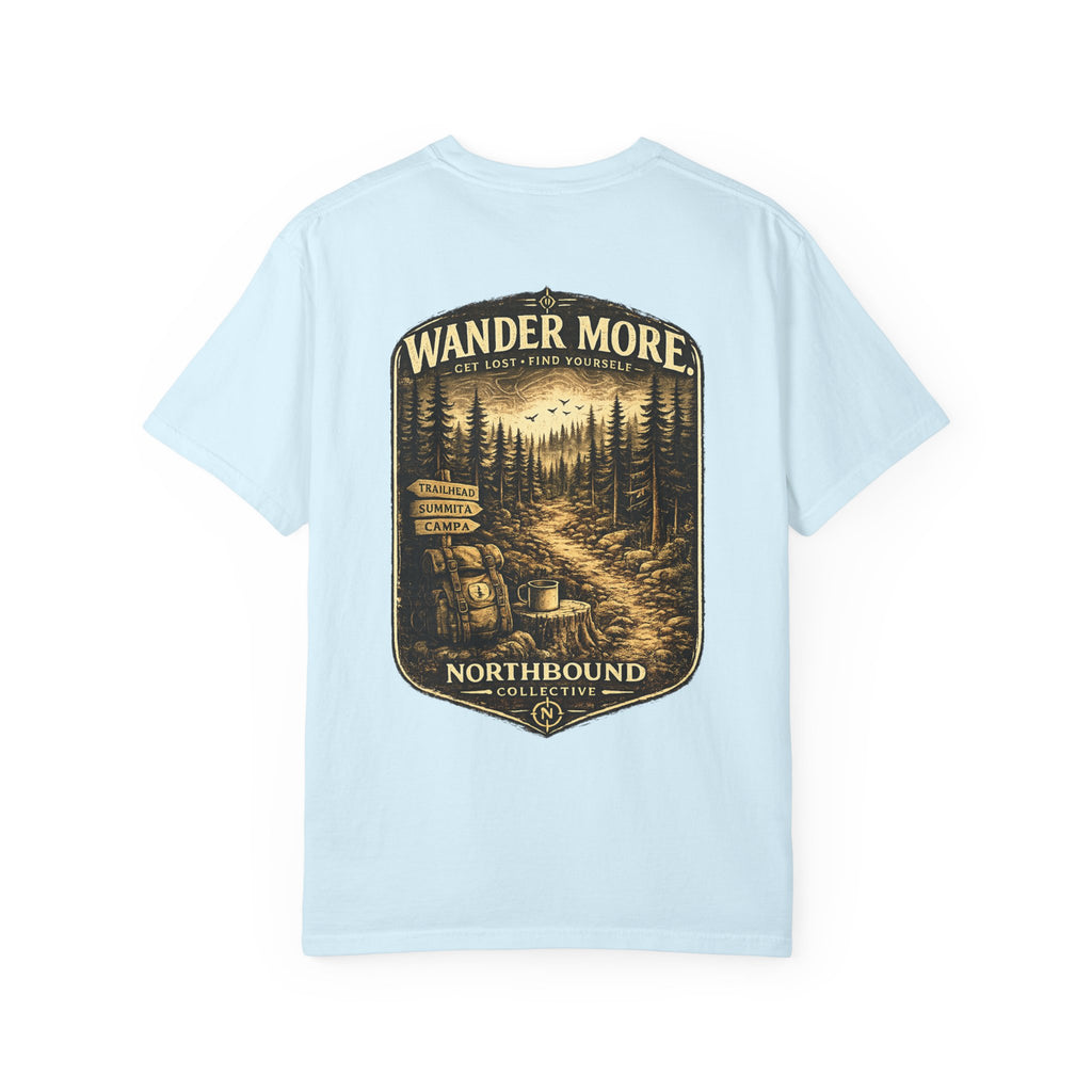 Wander More.™ | Vintage Forest Comfort Colors® Tee