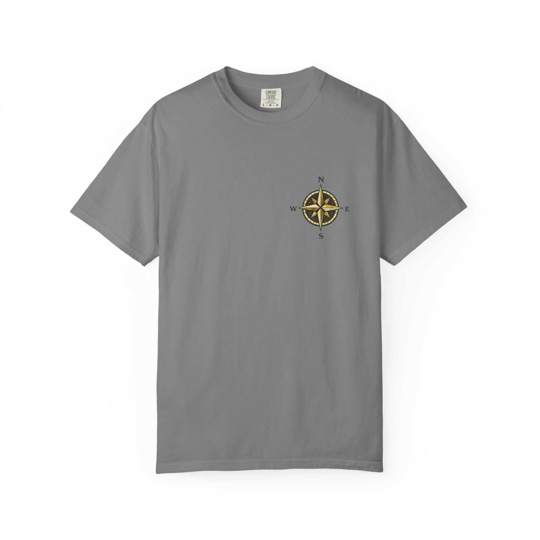 Go Far. Stay Wild.™ | Vintage Compass Comfort Colors® Tee