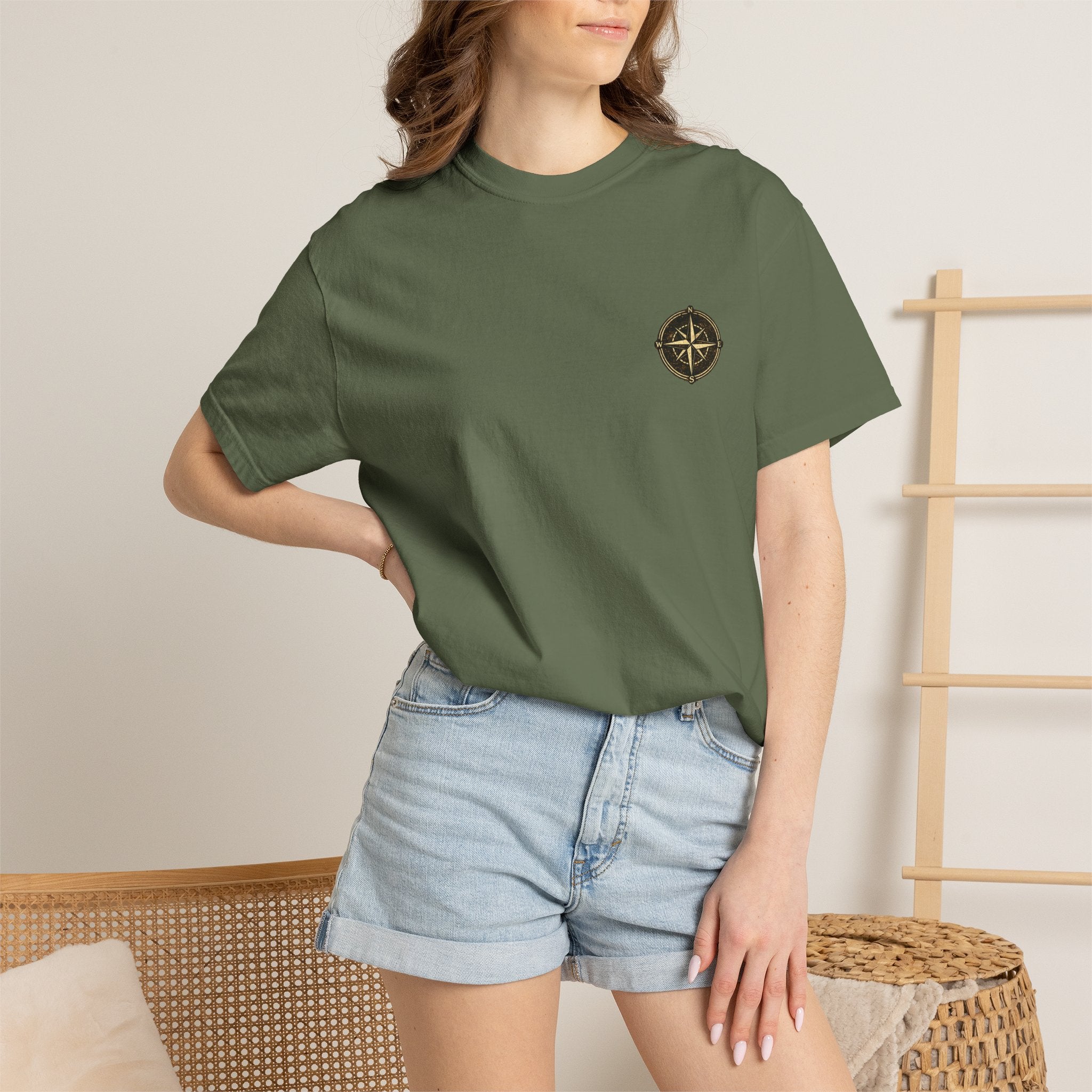 Wander More.™ | Vintage Forest Comfort Colors® Tee