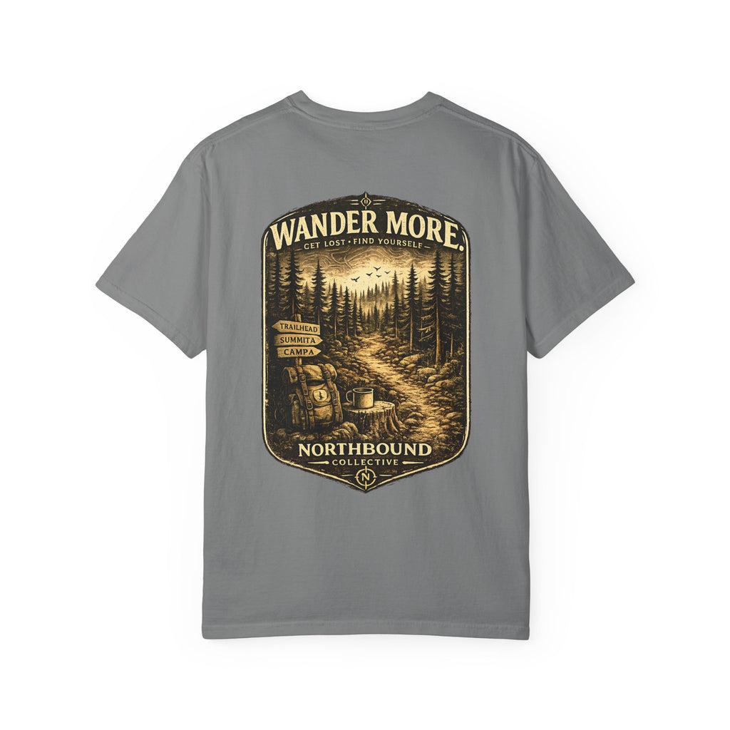 Wander More.™ | Vintage Forest Comfort Colors® Tee
